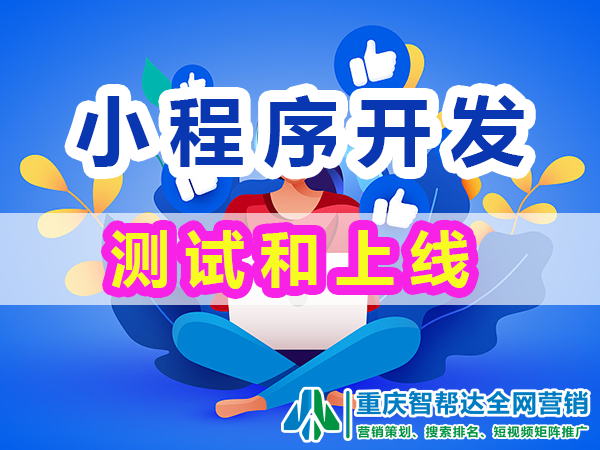 小程序开发必备测试和上线;重庆智帮达程序开发